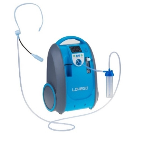 Concentrador de oxígeno portátil LOVEGO LG101 + Batería